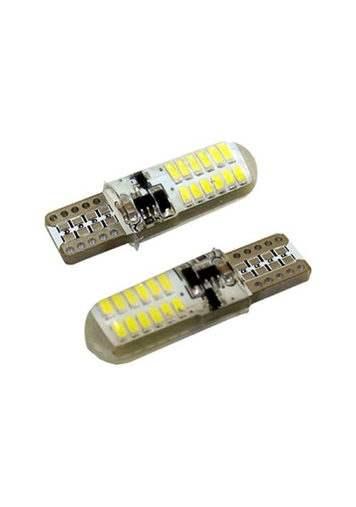 Space Led Ampul T10-12Smd Çakarlı Beyaz 2'Li Set 12V / Laam630
