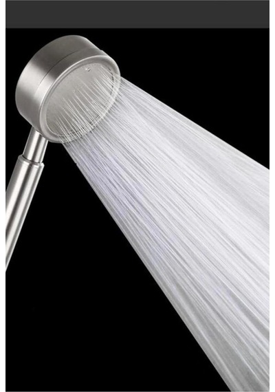 Inox Duş Başlığı Paslanmaz Leke Tutmaz Süper Kalite Banyo Duşajkabin Duş Siyah
