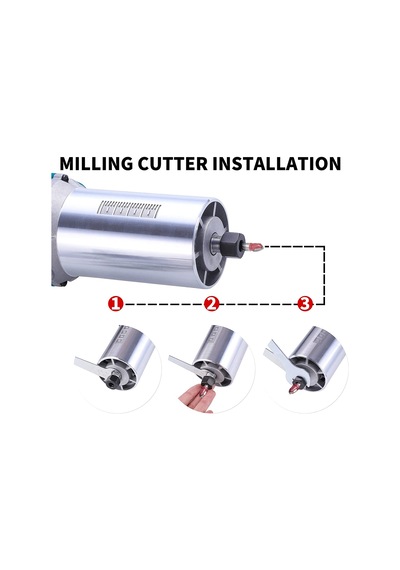 Stilmax 6 Kademe Devir Ayarlı 3000W Formika Traşlama Freze Makine