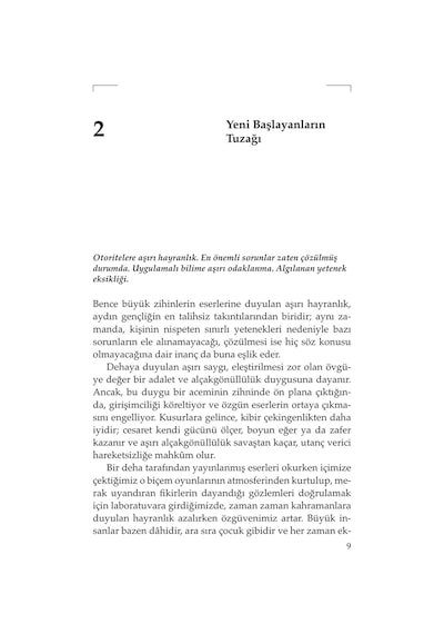 Genç Bir Araştırmacıya Öğütler