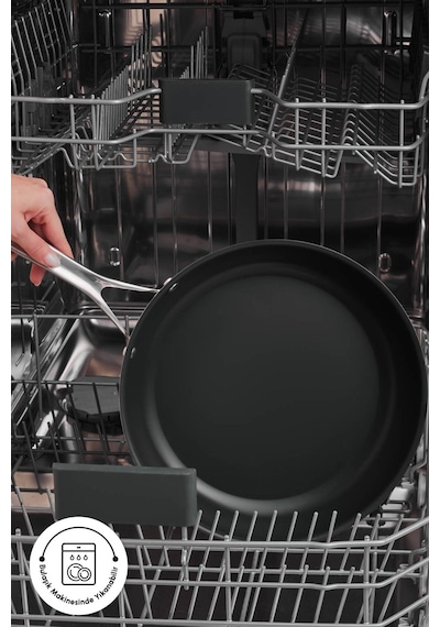 Karaca  Plasma Steel 3Ply İndüksiyon Tabanlı Çelik Tava 30 Cm