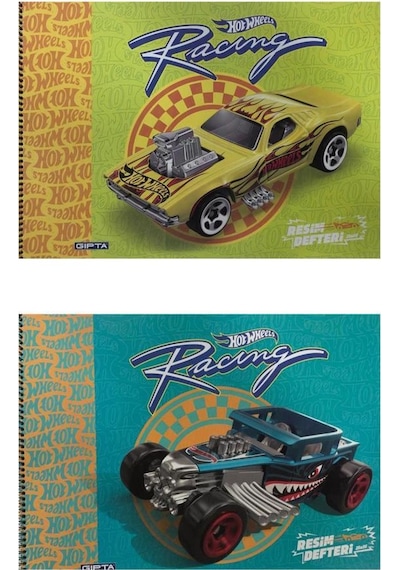 Gıpta 25x35 Hot Wheels Resim Defteri 15yp 5437 2'li