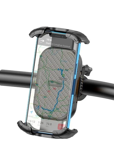 Exenaar Motosiklet - Bisiklet Telefon Tutucusu Siyah