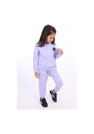 Toontoy Kids Toontoy Kız Çocuk Nakışlı Eşofman Takım Mavi Toontoy Kids Toontoy Kız Çocuk Nakışlı Eşofman Takım Mavi
