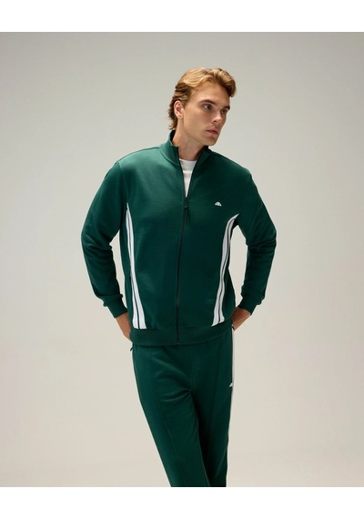 Ellesse Fermuarlı Erkek Sweatshirt 6wm1022 Yeşil