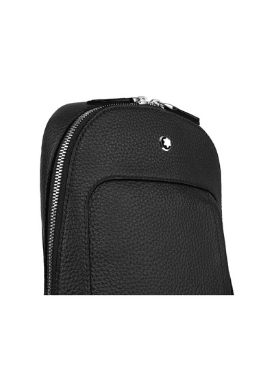 Montblanc Companion Orta Boy Vücut Çantası 222885 Siyah