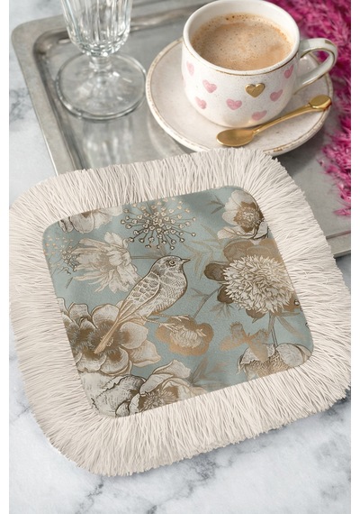 Lüks Kuş Çiçek Saçaklı Bohem Sunum Peçetesi - Doğal Vintage Bohem Mavi Bej Bardak Altlığı Mendil Mat Yağmur Lila Lüks Kuş Çiçek Saçaklı Bohem Sunum Peçetesi - Doğal Vintage Bohem Mavi Bej Bardak Altlığı Mendil Mat Yağmur Lila