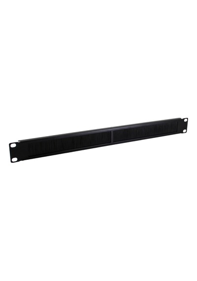 Amp Connect 19" 1U Fırçalı Çift Bölmeli Organizer