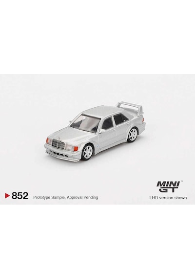 Mini Gt Mgt00852 1/64 Mercedes-benz 190e 2.5-16 Evolution Iı Astral Silver Çok Renkli