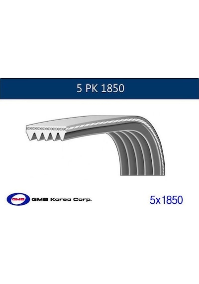GMB 6PK0910 V Kayışı Dctbxr (6Pk910)