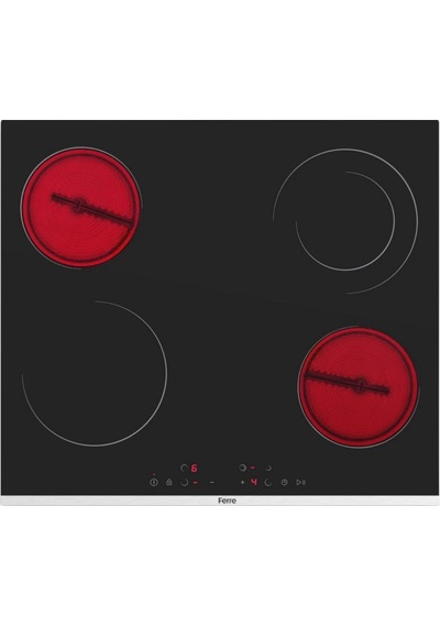 Afm Tech Ve Ferre Fl Vitro Elektrikli Beyaz MS263 + D037 + FM7701 Ankastre Set