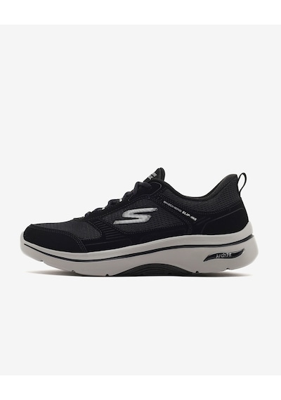 Skechers Go Walk Arch Fıt 2.0 Seared Erkek Siyah Yürüyüş Ayakkabısı 216650 Bkgy Siyah