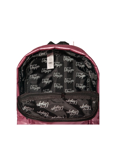 Biggdesign Moods Up Loved Kapitone Sırt Çantası Su Geçirmez Hafif Okul Ve Laptop Çantası Pembe Pembe