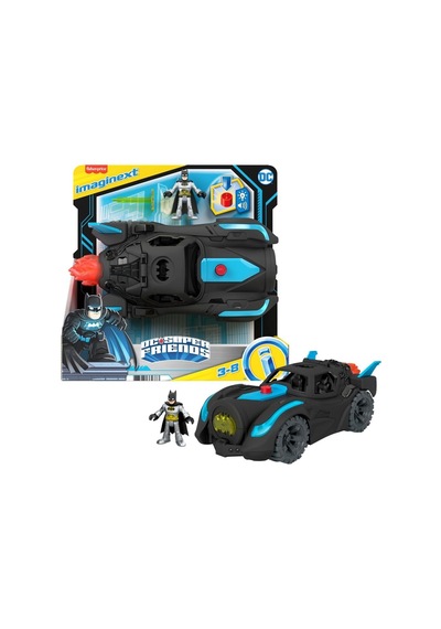 Fisher Price Dc Super Friends Işıklı Ve Sesli Batmobil