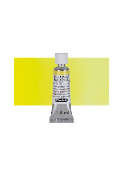 Schmincke : Horadam Aquarelle Tüp Sulu Boya : Chromium Yellow Hue Lemon 5 Ml