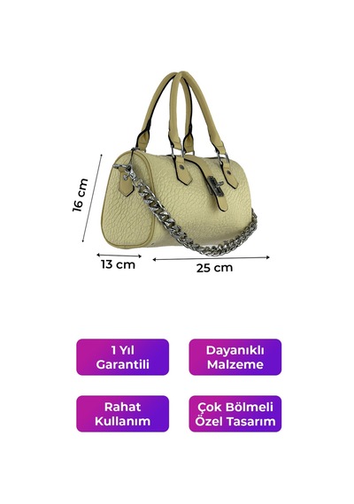 Kriste Bell Kadın Çanta Bej 26456 Bej
