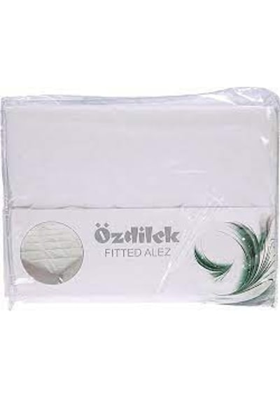 Özdilek Tek Kişilik Alez Fitted Beyaz 100 X 200 + 35 Cm