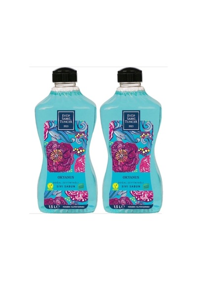 Eyüp Sabri Tuncer Zeytinyağlı Sıvı Sabun Okyanus 1500 Ml X 2