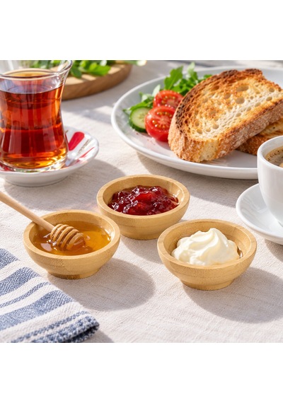 Mini Sosluk 3'lü Kahverengi