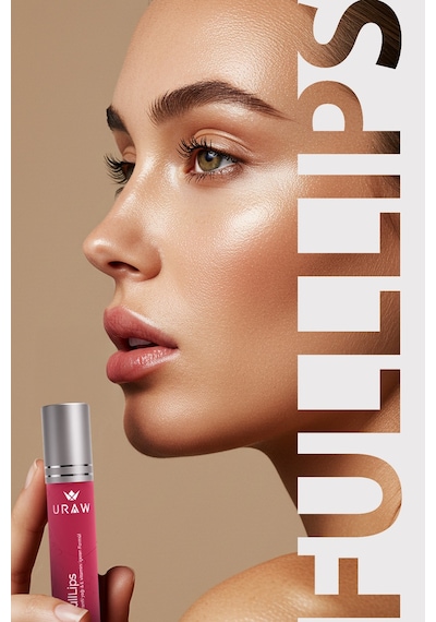 Uraw Full Lips Dolgun Görünüm ve Işıltı Etkili Dudak Dolgunlaştırıcı 10 ML