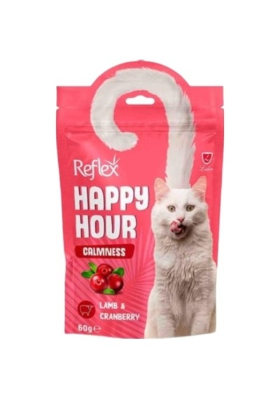 Happy Hour Sakinleşmeyi Destekleyici Kedi Ödül Maması 60 Gr
