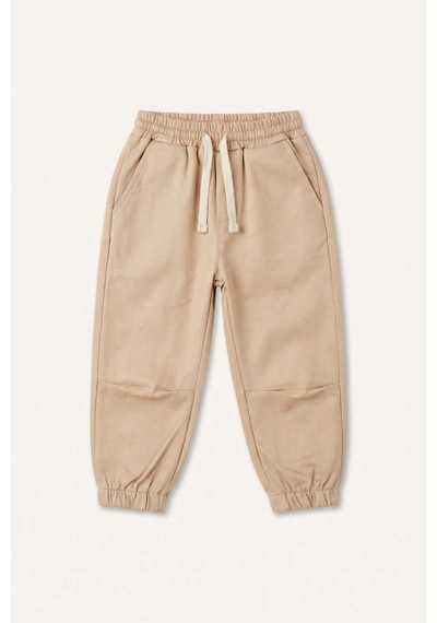 Defacto Esnek Belli Pamuklu Jogger Pantolon Erkek Bebek H9815a526aubg203 Bej-bg203
