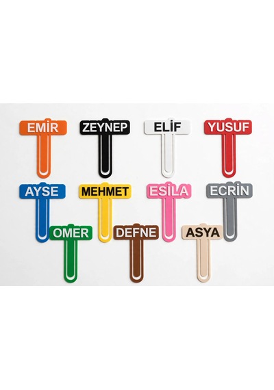 Kişiye Özel İsimli Kitap Ayracı