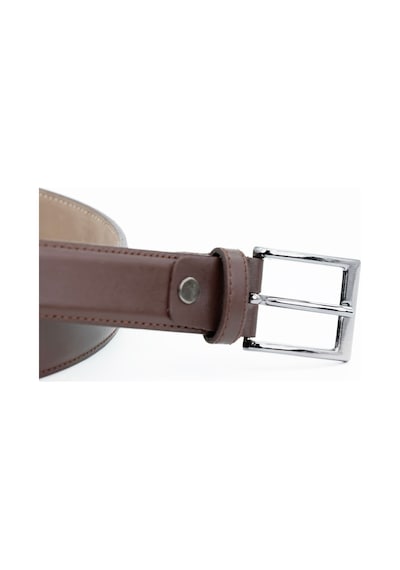 Tuna Hakiki Deri Klasik İnce Erkek Kemer 2.7 Cm- Kmr5000 Kahverengi