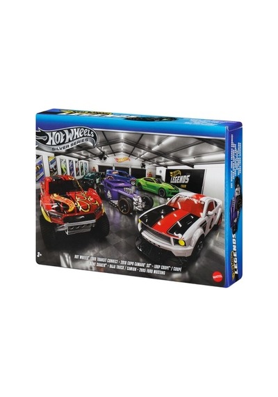1:64 Ölçekli Metal Oyun Araba Seti, 6 Farklı Araç Ve Kamyon Açık Mavi