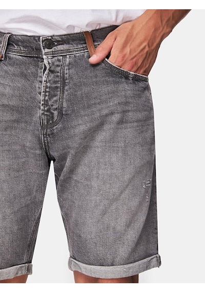 Little Big Ltb Corvın Abello Wash Erkek Jean Şort 55629 Gri