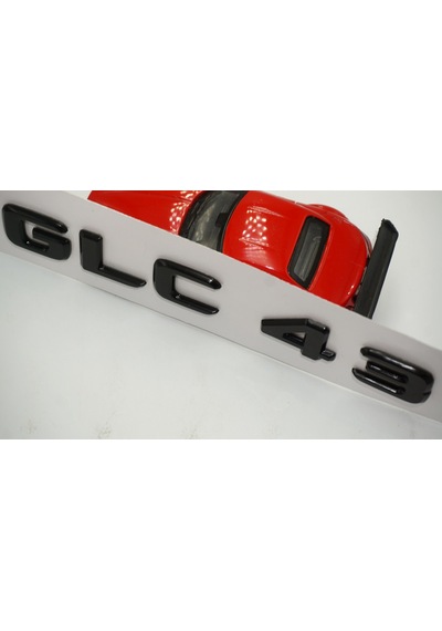GLC 43 Bagaj Parlak Siyah ABS 3M 3D Yazı Logo