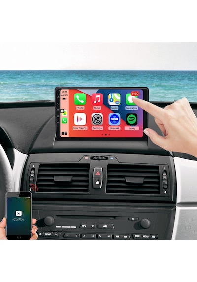 Bmw X1-e84 2010-2014 Multimedya Navigasyon Usb Kamera Carplayer 6 Ram