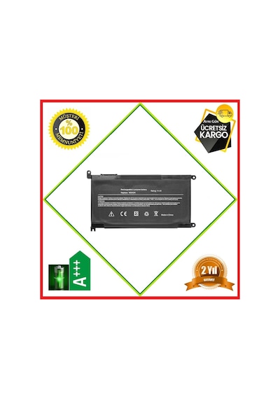 Dell Uyumlu İnspiron 5565 Serisi Laptop Batarya Notebook Pil