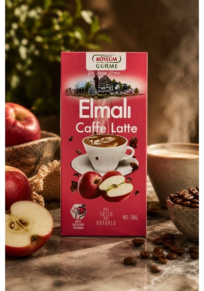 Köylüm Gurme Elmalı Caffe Latte 100 Gr Öğütülmüş