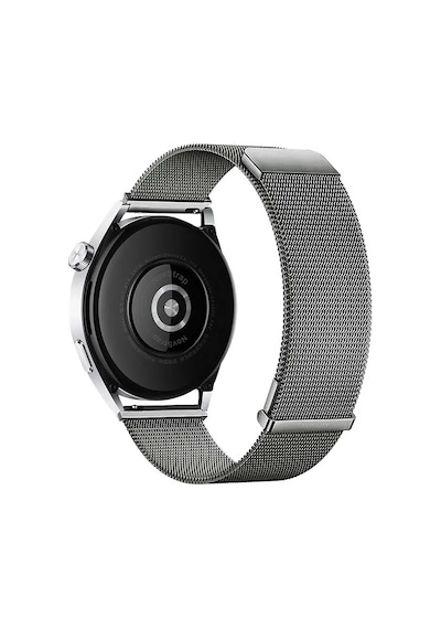 Novstrap Huawei Watch Gt4 41mm Gt5 41mm İle Uyumlu Kordon 18mm Çift Mıknatıslı Lansman Metal Hasır Çelik Kayış