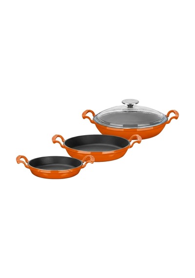 Ayrex Döküm Sahan Seti 16-20-24 Cm - Profesyonel Lezzet Koleksiyonu Diğer