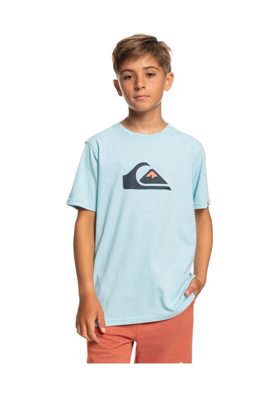 Quiksilver Quıksılver Comp Logo Ss Yth Bgc0 Mavi