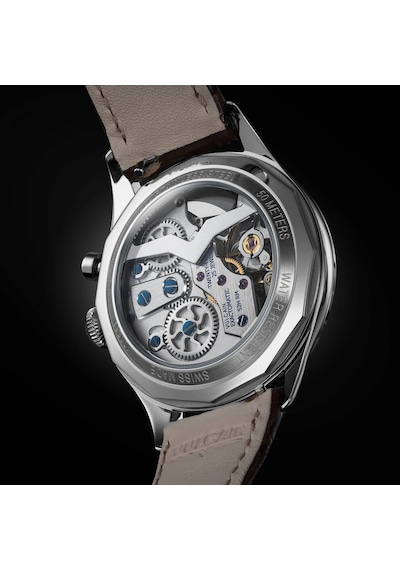 Vulcain Cricket President 36mm Pistachio Green Sapphire Caseback Limitli Üretim Mekanik Alarm Erkek Metalik