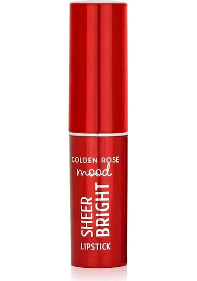 Golden Rose Mood Sheer Bright Lipstick - 103 Coral Red 103 Coral Red