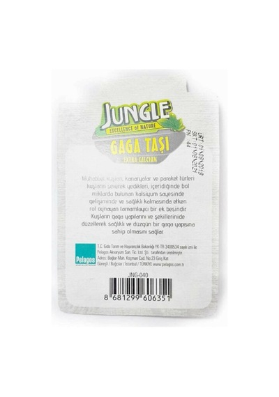 Jungle Kuşlar için Gaga Taşı Yuvarlak