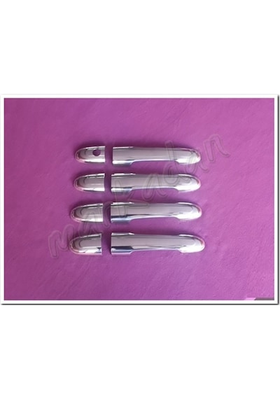 Woc Chrome Mercedes Vito Sensörsüz Krom Kapı Kolu 2004-2014 4  Kap