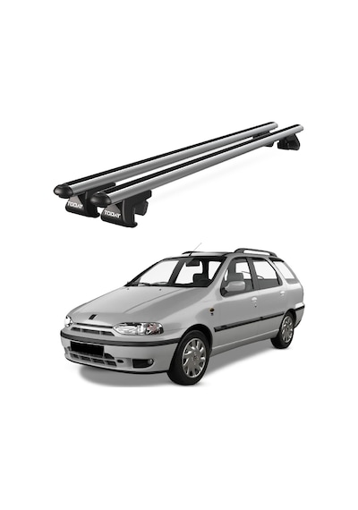 Venüs Fiat Palio Sw 1996-2007 Uyumlu Gri Ara Atkı Port Bagaj Tavan Barı