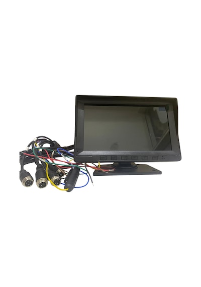 Rose Mr-16 7 Ekranlı 4 Kameralı Araç Dvr Seti - 4 Kanal Foksiyon - Kayıt Özelliği