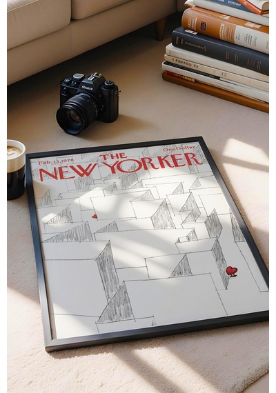 The New Yorker Çerçeveli Tablo February 13 1978