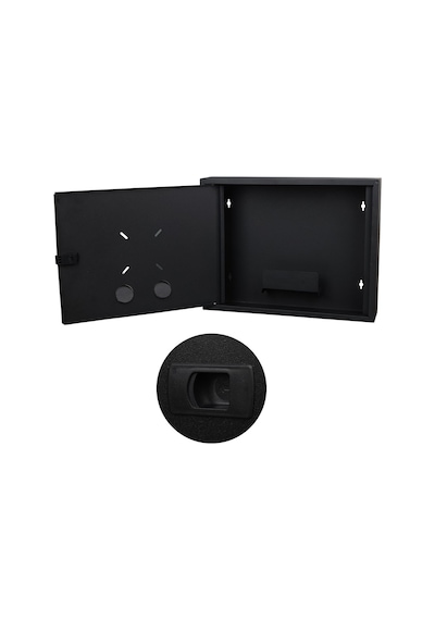 Fury 45x35x10cm Dik Tip Siyah Dvr / Nvr Güvenlik Kabini Pano