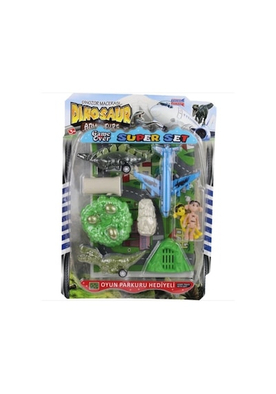 Demir Toys Dinazor Seti Uçaklı