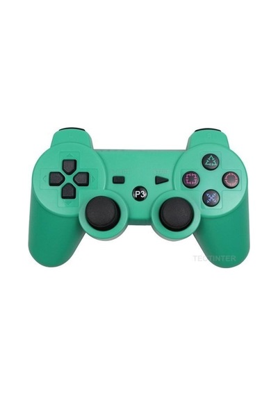Ps3 Dualshock 3 Kablosuz Oyun Kolu Renk Seçenekli - Yeşil
