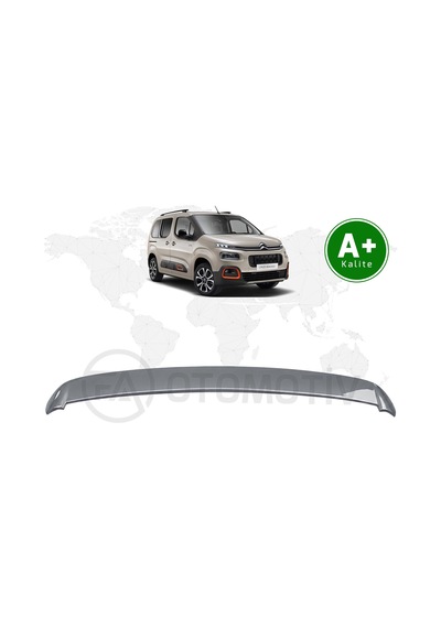 Citroen Berlingo Bagaj Üstü Spoiler Tekno Gri Kca Boyalı 2019 Model Ve Sonrası