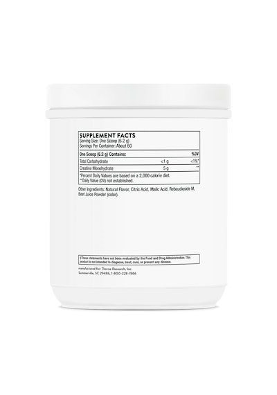 Thorne Creatine Strawberry Flavored 372 G