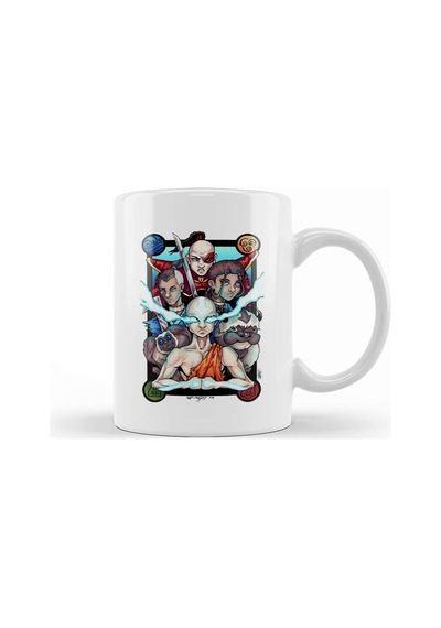 Avatar The Last Airbender 01 Kupa Bardak Porselen Karışık